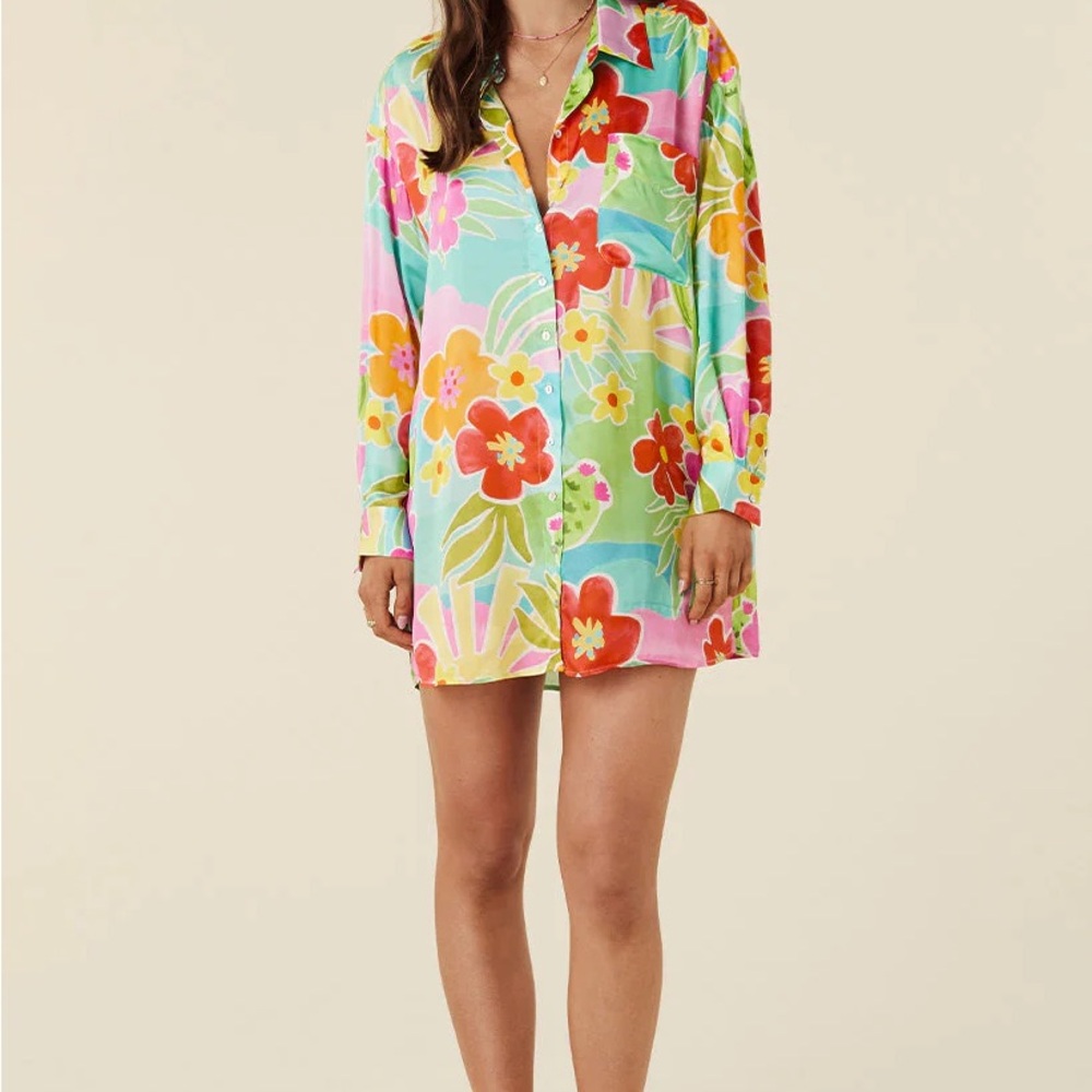 Margi Hour Shirt Dress